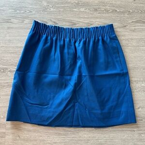 J. Crew Factory Blue Skirt